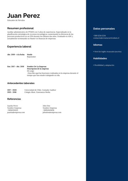 Plantilla Creativa